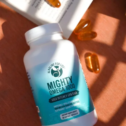 Miniatura 4 de Alkaline for Life Mighty Omega 1000 Forma de triglicérido de aceite de pescado ultrapuro 700 mg EPA+DHA total IFOS probado y certificado de 5