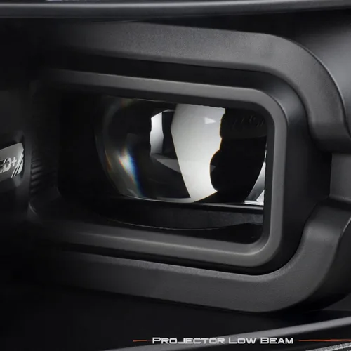Miniatura 5 de AKKON - Compatible con Dodge RAM 1500 modelo halógeno 2019-2024 con proyector dual actualizado + faros de barra de luz secuencial LED completo