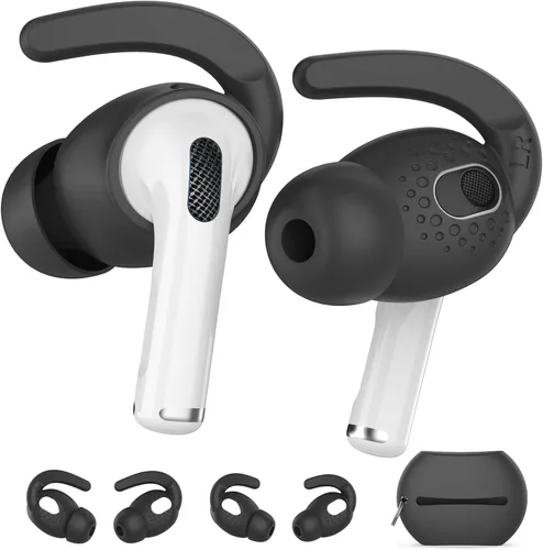 Miniatura 12 de AhaStyle 4 pares de fundas de silicona para AirPods 3 auriculares [no cabe en la funda de carga] compatible con Apple AirPods 3 2021