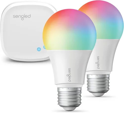 Miniatura 12 de Sengled Zigbee - Bombillas inteligentes, requiere concentrador inteligente, funciona con SmartThings y Echo con hub integrado, control de voz