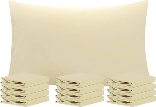 Miniatura 21 de NTBAY Paquete de 12 fundas de almohada Queen 100% microfibra cepillada, súper suaves y acogedoras, resistentes a las arrugas, la decoloración
