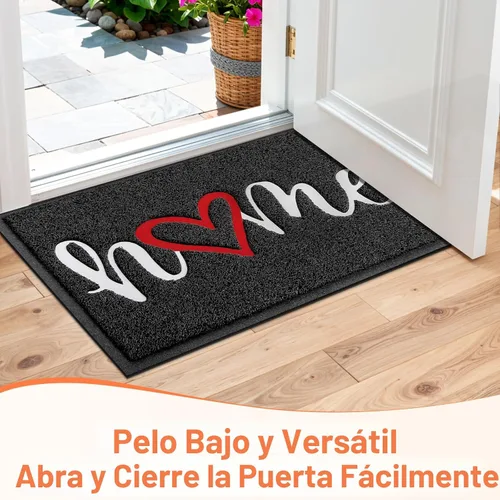 Miniatura 6 de StepLively Tapete de Puerta Alfombra de Bienvenida para Interiores y Exteriores, Tapete de Bienvenida de Perfil Bajo y Antideslizante para Entrada