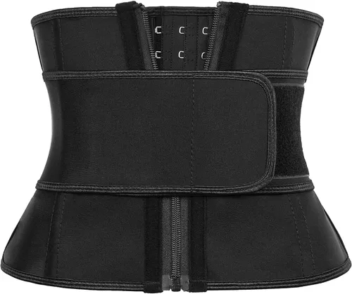 Entrenador de Cintura de Torso Corto para Mujer, Baja la Grasa del Vientre, Fajas Colombianas de Entrenamiento, Corsé Moldeador de Cintura