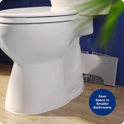 Miniatura 16 de Squatty Potty Porta Traveler Taburete plegable de inodoro para viajes, 7" de altura, gris