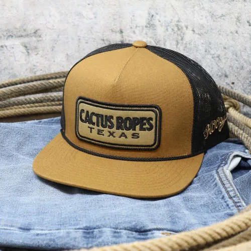 Miniatura 73 de HOOEY Adjustable Snapback Trucker Hat with Cactus Ropes Logo