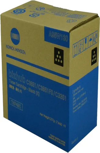 The Cartridge People Genuino OEM para Konica Minolta TNP49K, A95W130, tóner negro, 13,000 páginas, BIZHUB C3351