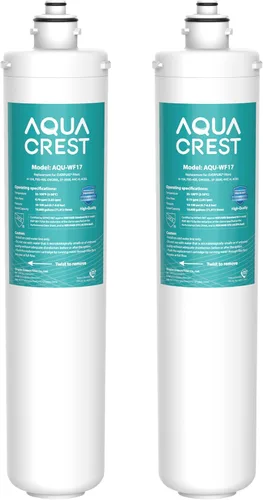 AQUA CREST Filtro de agua para debajo del fregadero, repuesto para Everpure H-104, EV961211, EF-3000, PBS-400, OW200L, 6TO-BW, MR-100, MR-225,