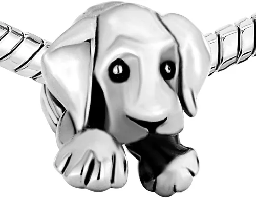 Miniatura 2 de CharmSStory - Abalorio para pulsera, diseño de huella de perro