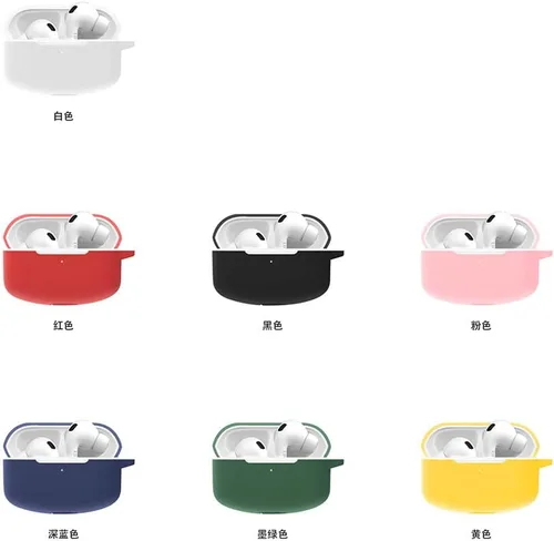 Miniatura 6 de DAYJOY - Juego de 2 fundas protectoras transparentes de TPU suave compatibles con auriculares Edifier Lollipods Pro, funda protectora con llavero