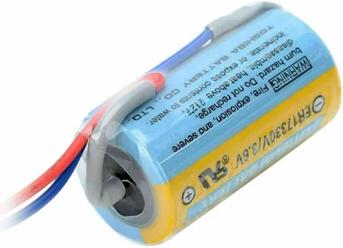Miniatura 3 de MEELER 3 Pack A6BAT PLC batería de litio 3.6 V para Mitsubishi Servo A6bat ER17330V FANUC CNC sistema no recargable
