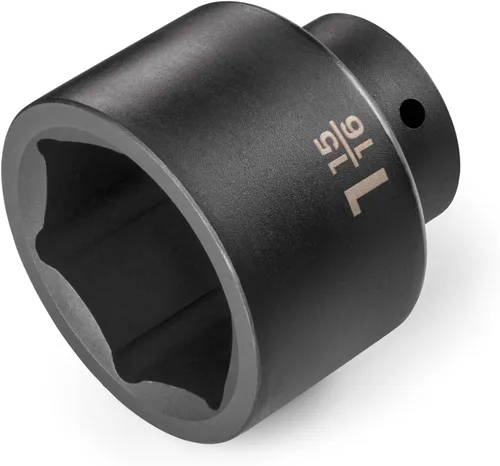Miniatura 31 de TEKTON SID23025 Dado de impacto profundo de 6 puntos de 1 pulgada impulsor de 1/2 pulgada