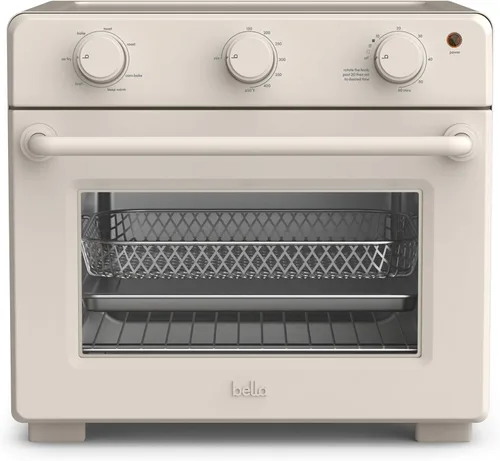 Miniatura 12 de Horno tostador Air Fry bella, 7 opciones de cocción preestablecidas, bandejas revestidas EverGood aptas para lavavajillas incluidas, apagado Ciruela