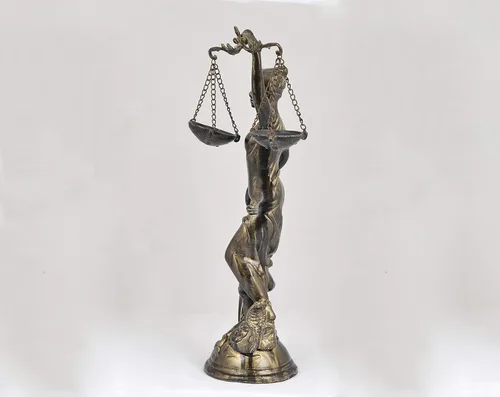 Miniatura 2 de CraftTR Justice Scales Decor, Sculptures Home Decor, Greek Mythology Decor, Lawyer Gifts For Women, Goddess Statue, Statues For Home Decor, Lady
