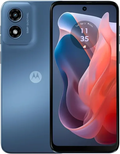 Motorola Moto G Play (2024) XT2413 64GB de almacenamiento 4 GB de RAM azul zafiro, Verizon (pospago y prepagado) Pantalla de 6.5 pulgadas a 90Hz