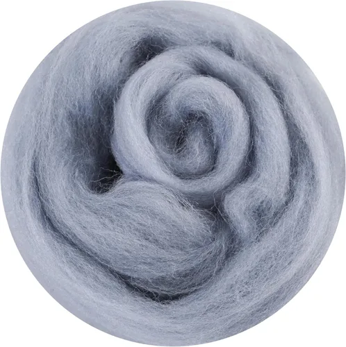 Miniatura 32 de 24 tipos de lana rosa, 4.23 oz (120 g), adecuado para fieltro húmedo y fieltro de aguja de telas hiladas de lana. Un paquete de prueba está Tonos
