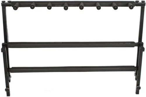 Miniatura 5 de Soporte de estante triple plegable para bajo de guitarra múltiple para 7