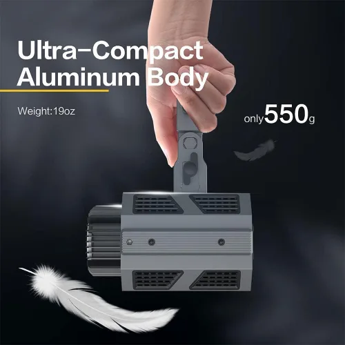 Miniatura 6 de COLBOR CL60 LED Light, 2700-6500K Bi-Color LED Light, 65W Video Light, Max 80W, CRI 97, 50673Lux, 10 FX Effects, 46 Simulation Scenarios, with V