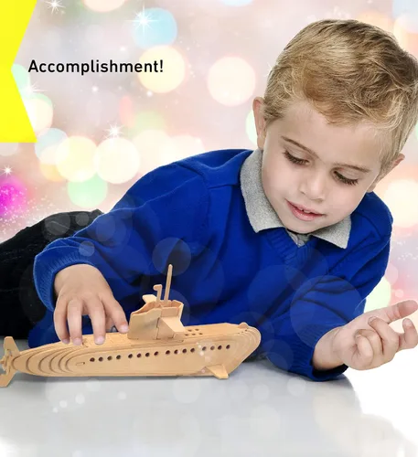 Miniatura 6 de Rompecabezas 3D - Submarine