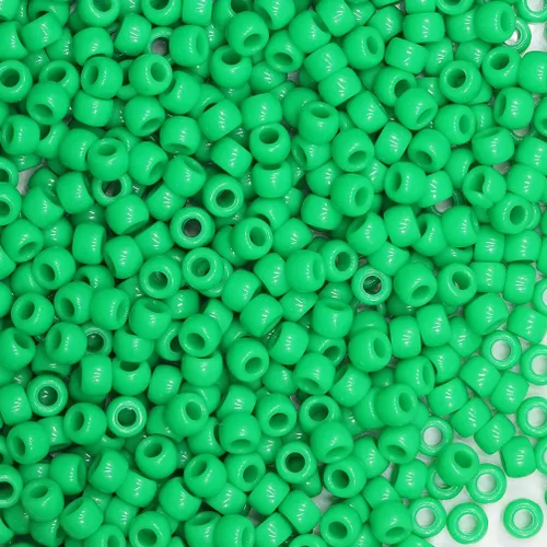 Miniatura 16 de Artesanías Multicolor Noche Resplandor Mix Beads 0.236x0.354 in, Pony Beads Total Aproximadamente 1000pcs Mezcla multicolor de brillo nocturno