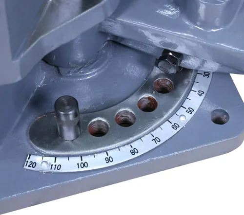 Miniatura 4 de KAKA INDUSTRIAL Dobladora Universal, Dobladora Manual de Metal, Acero en Tira, Acero Plano, Acero Redondo, Dobladora de Varilla de Acero Angular