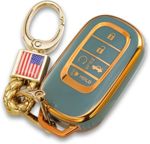 Compatible con funda para llavero Honda 2022 2023 2024 Accord Civic CRV Pilot Odyssey 11ª generación Accesorios llavero carcasa anillo funda