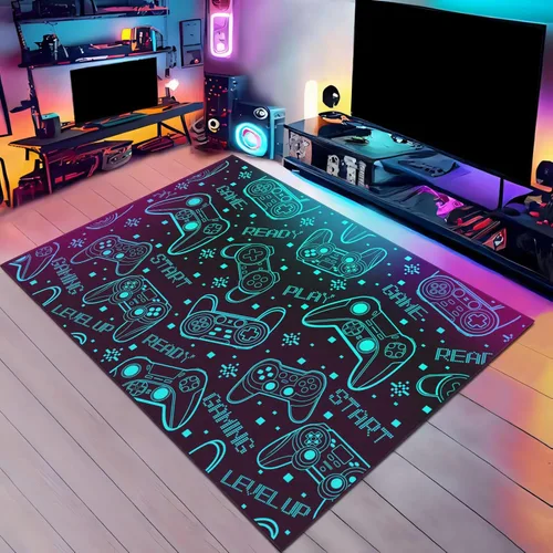 Miniatura 7 de Alfombras para decoración de habitación de niños, alfombra de mariposa para adolescentes y niñas, alfombra antideslizante para dormitorio y sala