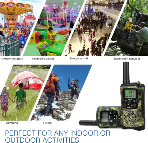 Miniatura 7 de Regalos para niños de 5 a 12 años, juguetes para niños, walkie talkies para niños, radio de 22 canales, 2 vías, 3 millas de alcance largo, apto