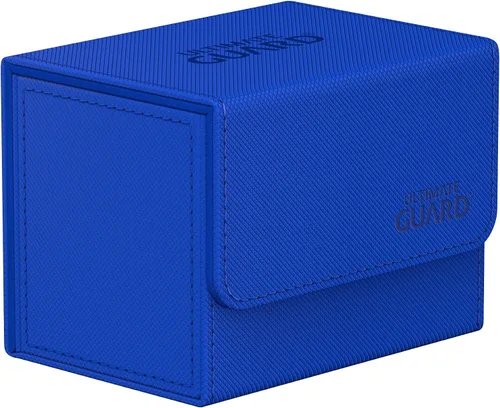Miniatura 12 de Ultimate Guard Sidewinder 100+, caja de cubierta para 100 tarjetas TCG de doble manga, gris, cierre magnético y forro interior de microfibra para un