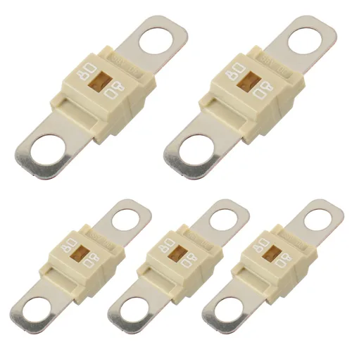 Miniatura 10 de BOJACK AMI/Midi Fusible 40A de Alta Corriente, Fusible de 40 Amperios de Montaje por Tornillo para Coches, Camiones, Vehículos de Construcción