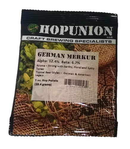 Miniatura 19 de HopUnion 2014A importó pellets de lúpulo para la fabricación de cerveza casera (melón alemán-casco), 1 oz