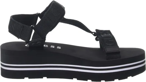 Miniatura 4 de Guess Sandalias Avin de cuña para mujer, Dorado