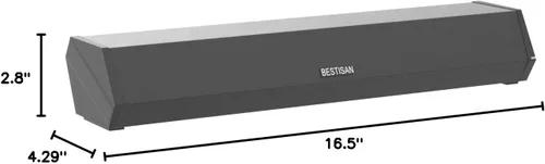 Miniatura 8 de Barras de Sonido Bestisan para TV, Barra de Sonido Pequeña de 16'/50W para TV, Barra de Sonido con Profundidades de Sonido Mejoradas/DSP/Bass+/3EQ