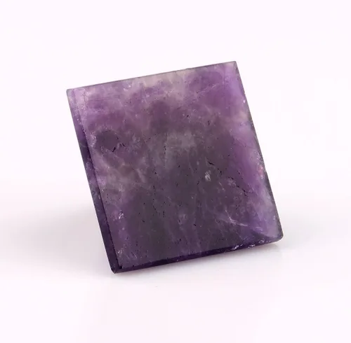 Miniatura 4 de Amatista - Pirámide natural tallada con chakras, piedra de reiki, piedra de reiki, decoración del hogar, regalo de decoración, manualidades