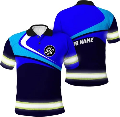Miniatura 12 de Uniform Company - Polo reflectante de alta visibilidad para hombres y mujeres, polo de seguridad, ropa de trabajo para trabajadores Sudadera