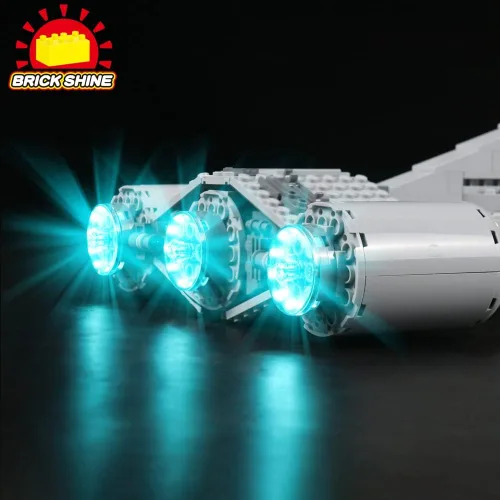 Miniatura 7 de Kit de luces GC para Mandalorian Imperial Light Cruiser 75315 (juego de modelos no incluidos) (clásico)