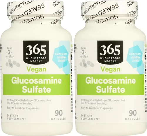 Miniatura 9 de 365 by Whole Foods Market, Sulfato de glucosamina vegano, 90 CT