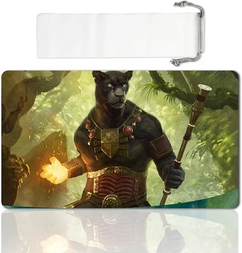 Miniatura 16 de Juego de Mesa MTG Alfombrilla de Juego Tamaño 60X35 cm CCG Compatible para MTG CCG RPG Juego de Cartas Coleccionables (JACE-The-Mind-Sculptor)
