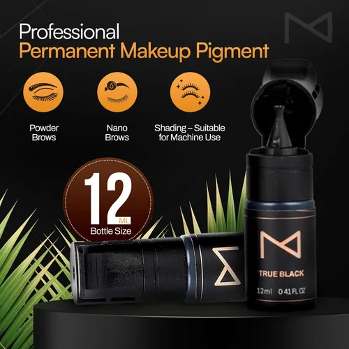 Miniatura 4 de Pigmento líquido cosmético M para cejas en polvo para cejas, nano cejas, maquillaje permanente de sombreado, microblading, uso en máquina, sin