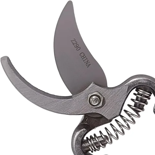 Miniatura 5 de Zenport Pruner Z290 Classic Forged Steel - Agarre de cojín rojo, corte de 1 pulgada, 8 pulgadas de largo