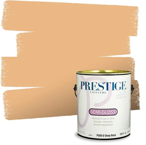 Miniatura 141 de PRESTIGE Pintura exterior e imprimación en uno, bronceado Aberdeen, plano, 1 galón