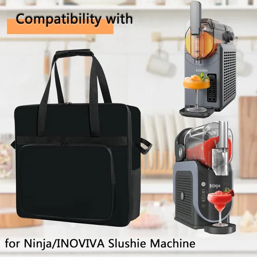 Miniatura 2 de Bolsa de transporte para máquina Ninja SLUSHi Slushie, portátil para exteriores, fabricante de bebidas congeladas, bolsa de viaje, diseño