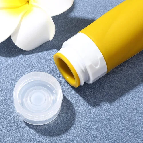 Miniatura 5 de Gemice Botellas de viaje para artículos de tocador, recipientes de tamaño de viaje aprobados por la Tsa de 3 onzas, sin BPA, tubos de viaje a prueba