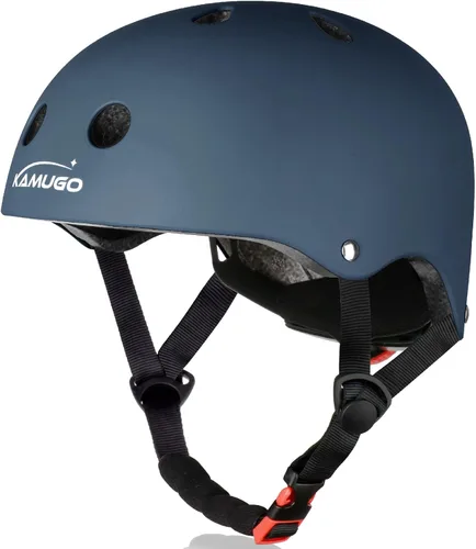 Miniatura 8 de KAMUGO - Casco ajustable para niños, adecuado para niños pequeños de 2 a 14 años, para niños y niñas, seguridad multideportiva para ciclismo, Rosa
