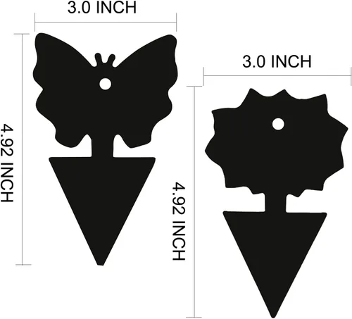 Miniatura 2 de USKICH Trampa adhesiva para moscas de la fruta y mosquitos, trampas adhesivas para insectos para interiores y exteriores, para moscas blancas