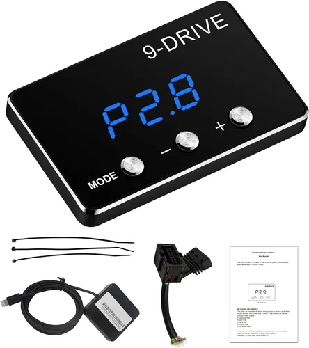 Controlador de Respuesta del Acelerador 9 Modos de Conducción Acelerador Electrónico Inteligente de Carreras Compatible con Dodge Challenger Ram