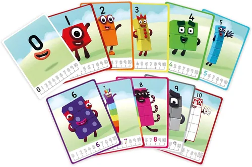 Miniatura 6 de hand2mind MathLink Cubes Numberblocks Juego de Actividades 1-10, 30 Actividades de Aprendizaje Preescolar, Bloques de Conteo, Cubos de Enlace