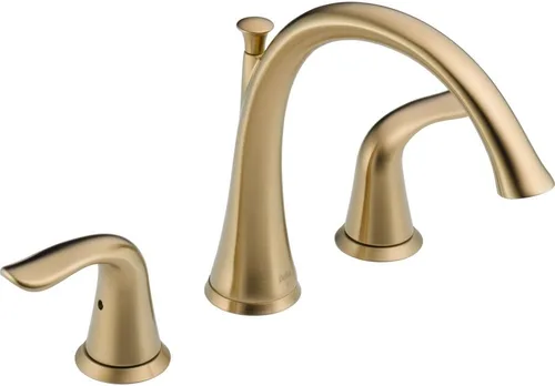Miniatura 11 de Grifo Delta Faucet Lahara de 2 Manijas Widespread para Bañera Romana - Níquel Cepillado - Acero Inoxidable T2738-SS