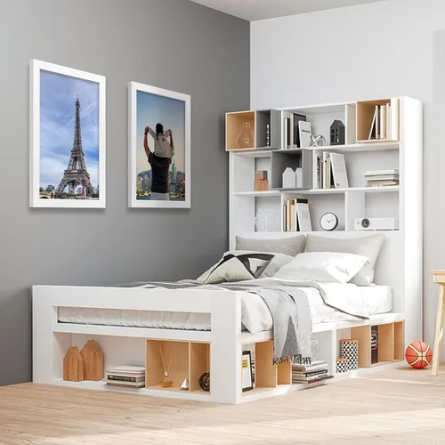 Miniatura 113 de VCK Marcos para póster de madera maciza de 22.375 x 34 pulgadas, marco de fotos A1 negro con montaje en pared, paquete de 3