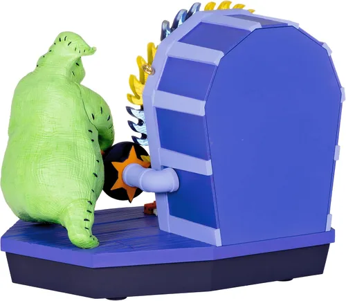 Miniatura 2 de Hallmark Keepsake - Adorno de Navidad 2023, Mr. Oogie Boogie musical con luz y movimiento de la película The Nightmare Before Christmas