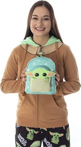Miniatura 6 de Star Wars The Mandalorian Baby Yoda The Child Micro Mini Backpack Shoulder Bag
